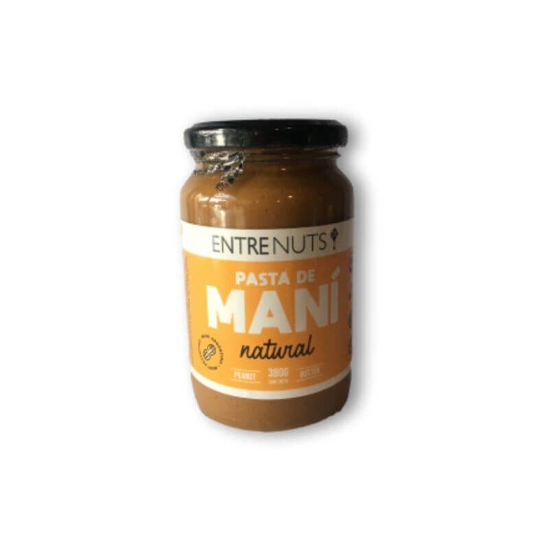 Pasta de mani natural 380g - EntreNuts