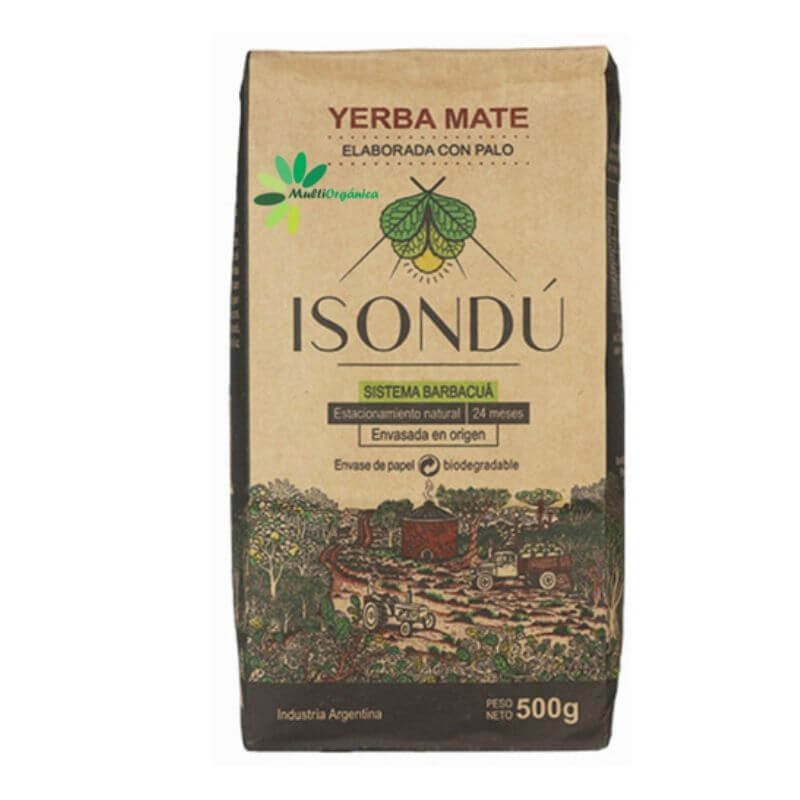 Yerba Mate Barbacuá 500g - Isondú