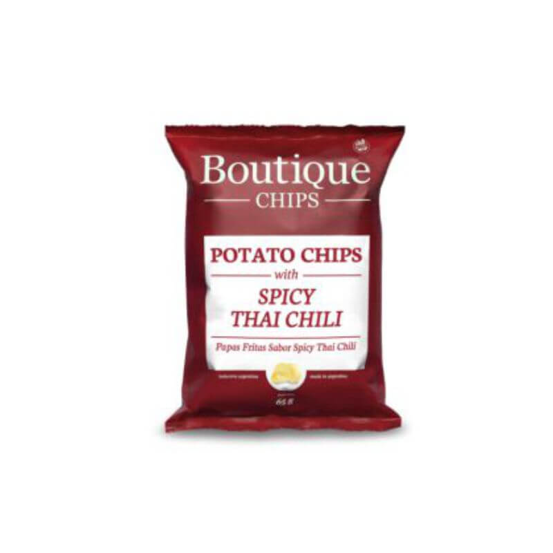 Chips De Papas c/ Spicy Tahi Chili x 65 g SIN TACC - BOUTIQUE CHIPS