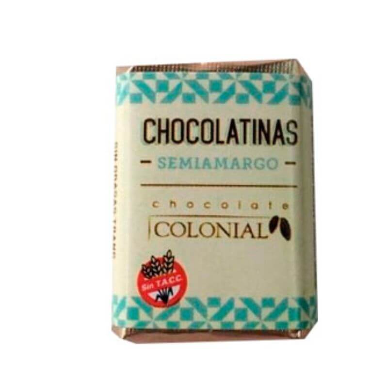 Chocolatinas con leche 5g  - Colonial