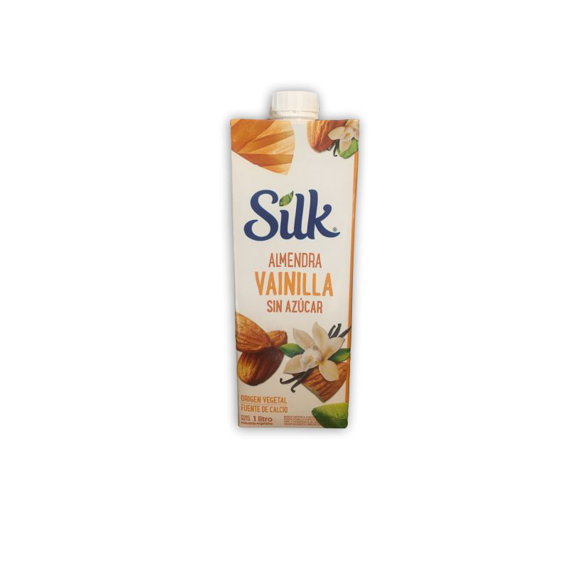 Leche de Almendras Vainilla 946ml s/azúcar - Silk