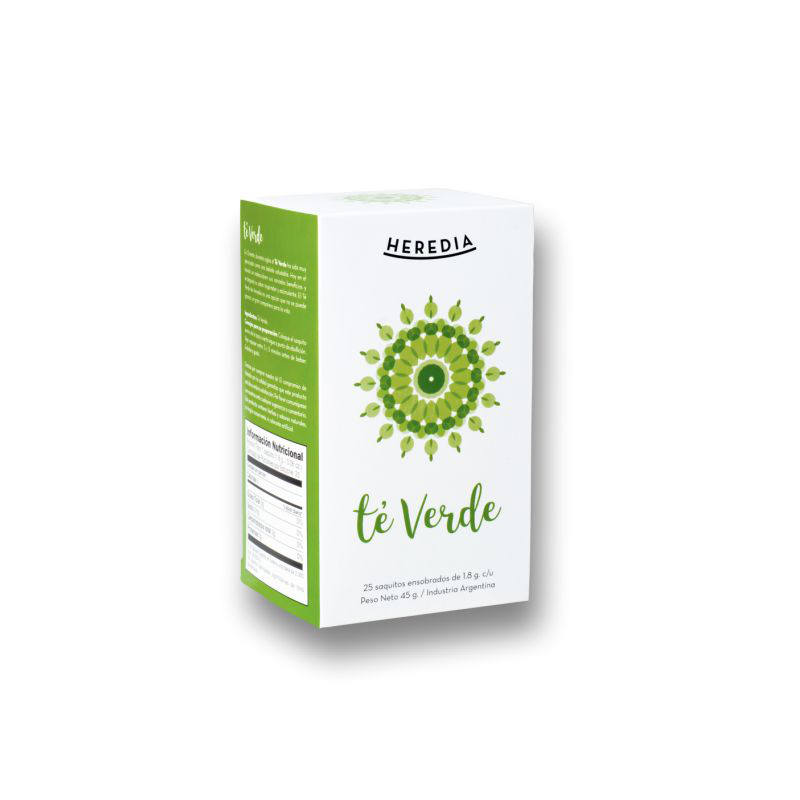 Té Verde 25 saq. - Heredia