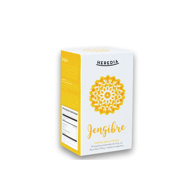 Té Jengibre 25 saq. - Heredia