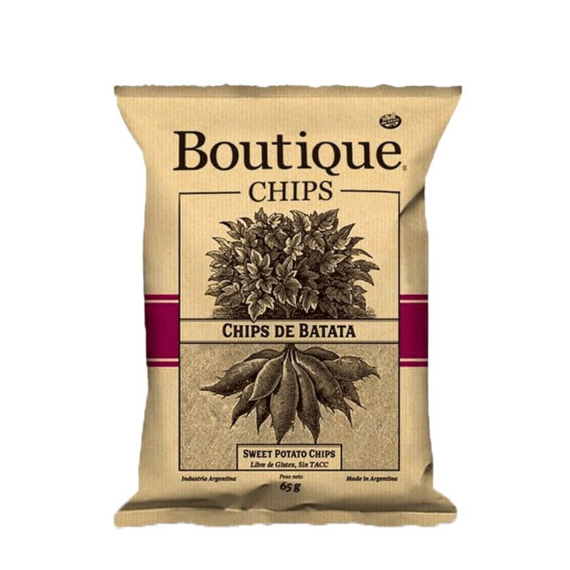 Chips de Batatas 65g SIN TACC - BOUTIQUE CHIPS