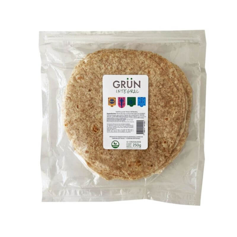 Tortilla de trigo integral - Grun