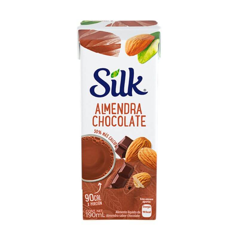 Bebida de Almendras Chocolate endulzada 946 ml - SILK