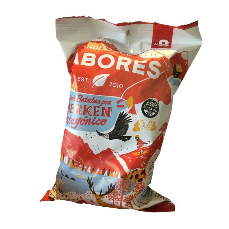 Chips de batatas con merken - Nuestros Sabores