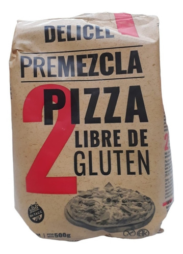 Premezcla Pizza 500g - Delicel