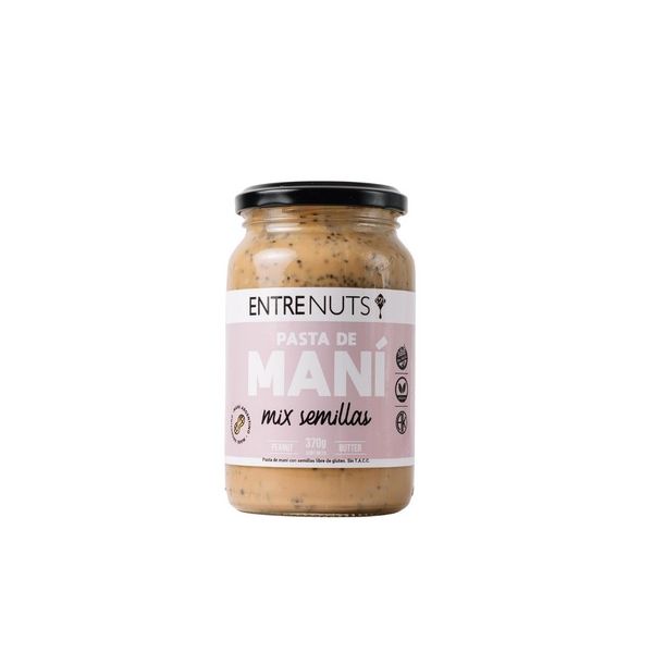 Pasta de mani con Semillas 370g - EntreNuts