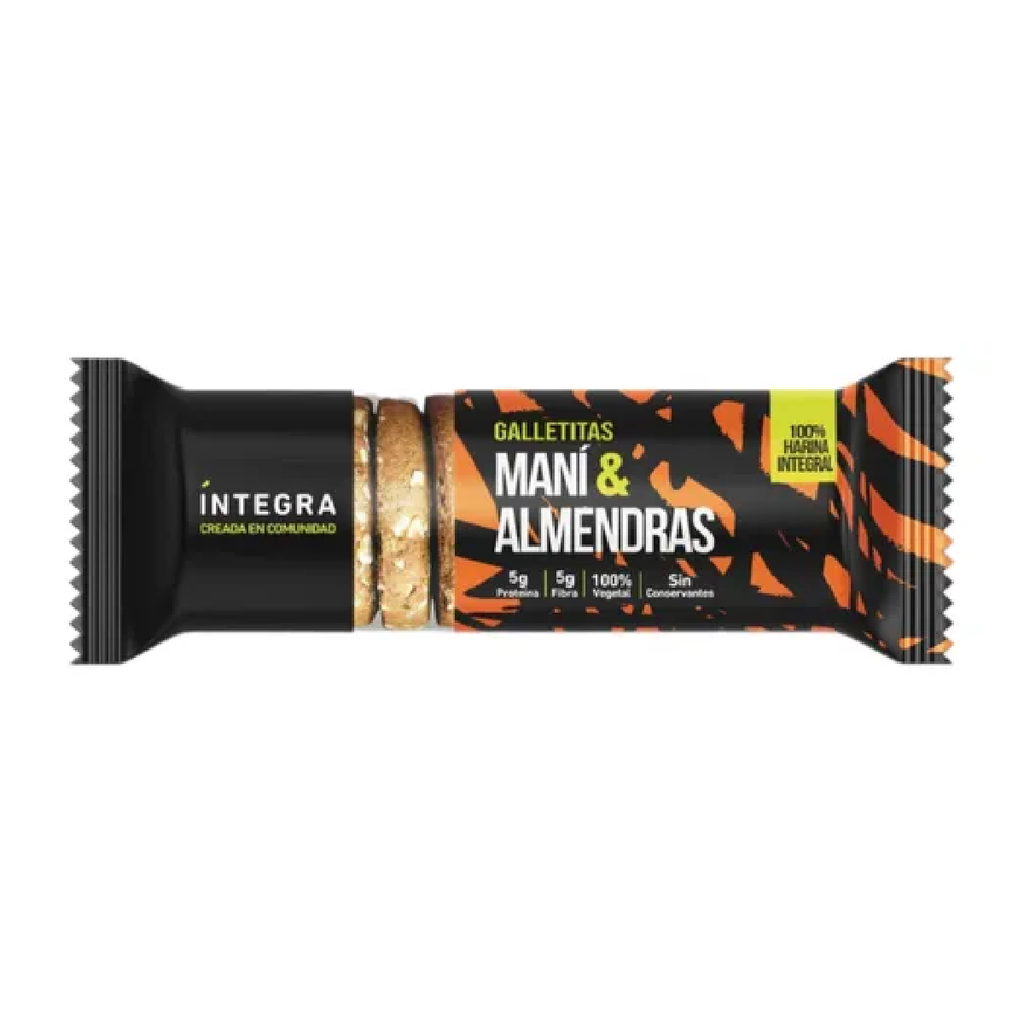 Galletitas Maní & Almendras x 200grs - Integra