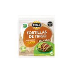 Tortillas de trigo con SALVADO x 10 u - Tibax