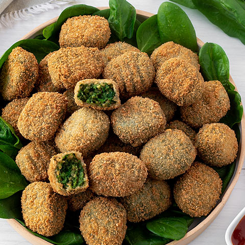Croqueta de espinaca x 500 grs - Solimeno