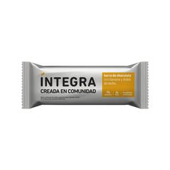 Barra de chocolate con banana y ddl - INTEGRA -