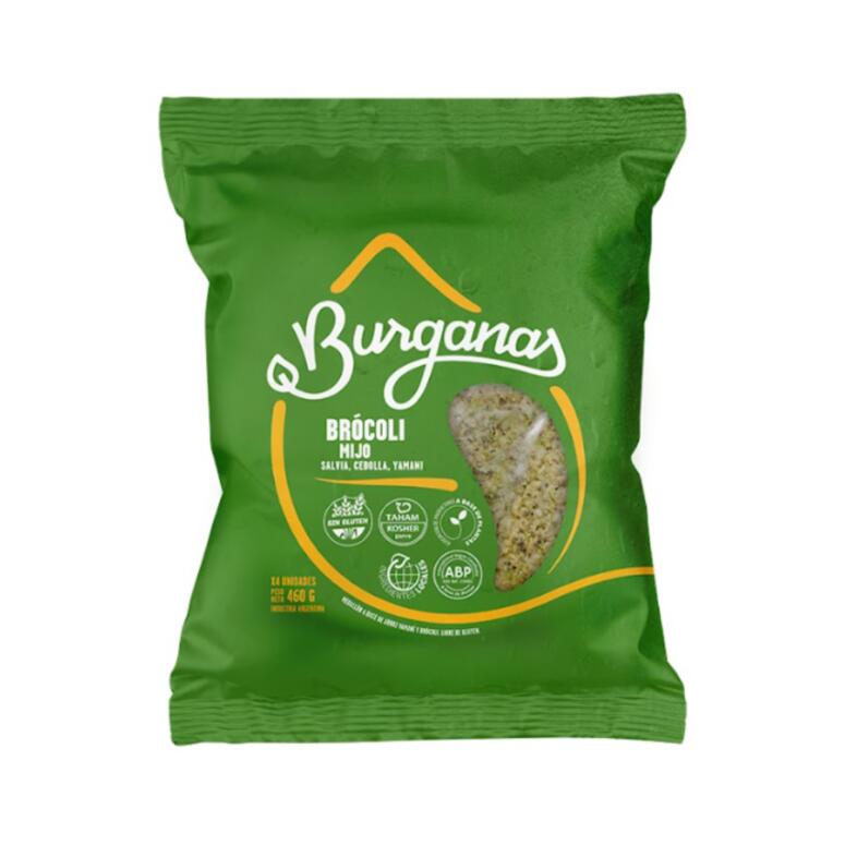 Medallones de Brocoli y Mijo x 460g - Burganas 