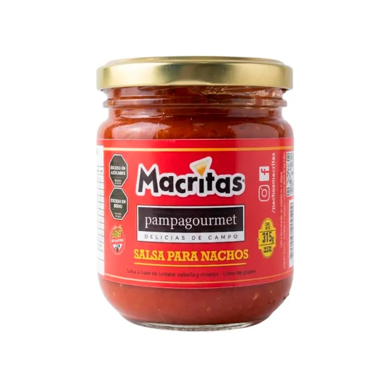 Salsa para Nachos x 315g - Macritas
