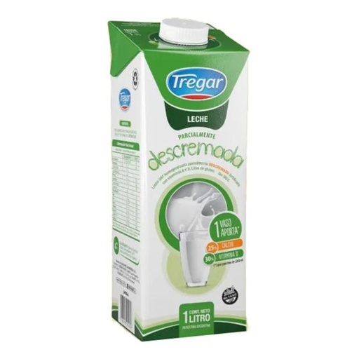 Leche larga vida descremada - Tregar