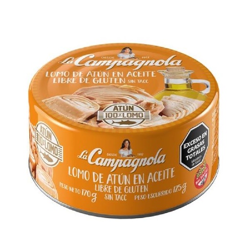 Lomo de Atun en Aceite - La Campagnola
