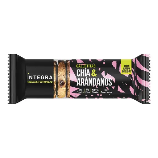 Galletitas Chia & Arándanos x 200grs - Integra