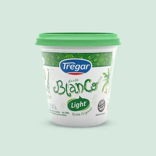 QUESO BLANCO LIGHT 290 GR - Tregar