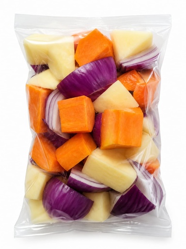 Vegetales en Cubos