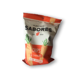 [134] Chips de Zanahoria 80g - Nuestros Sabores