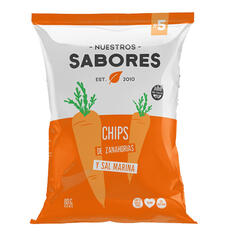 [134] Chips de Zanahoria 80g - Nuestros Sabores