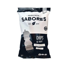 [137] Chips de Papas y Pimienta negra 80g - Nuestros Sabores