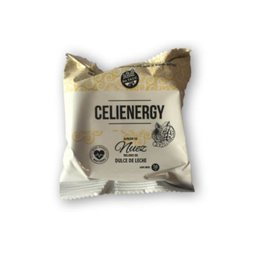 [157] Alfajor c/ nuez sin TACC 60g - Celienergy