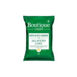 [307] Chips de Papas Sabor Jalapeño Lima x 65g SIN TACC - BOUTIQUE CHIPS