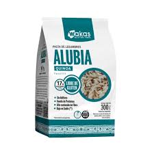 [653] Pasta de legumbres fusilli c/alubias y quinoa 300g - Wakas