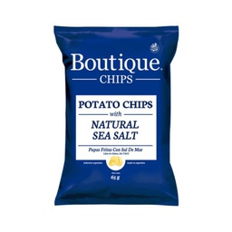 Chips de Papas c/ sal marina x 65 g SIN TACC - BOUTIQUE CHIPS