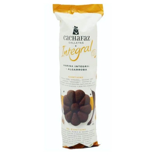Galletitas Integrales de Harina Integral y Algarroba x 225g - Cachafaz