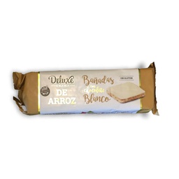 Galletitas de Arroz chocolate Blanco 115g - Deluxe