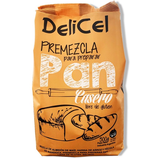 Premezcla Pan 500g - Delicel