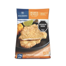 Milanesas de Pollo x 1kg - Solimeno