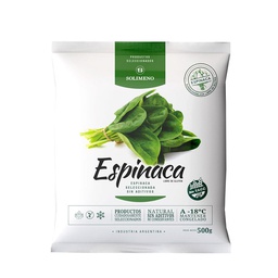 Espinaca bolsita x 500 gr - Solimeno